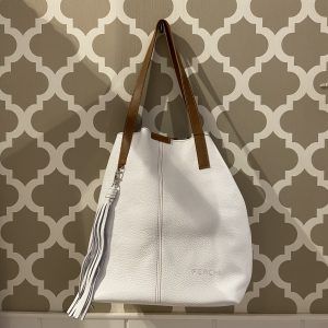 Bolso Shopper piel y borla
